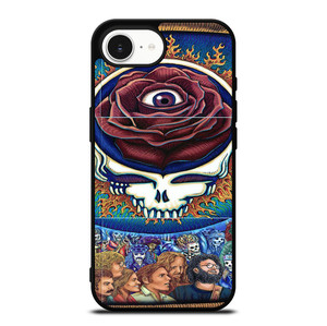 GRATEFUL DEAD SKULL ROSE iPhone 16e Case GRATEFUL DEAD SKULL ROSE iPhone 16e Case