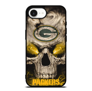 GREEN BAY PACKERS SKULL LOGO iPhone 16e Case