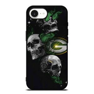 GREEN BAY PACKERS SKULLS AREA iPhone 16e Case
