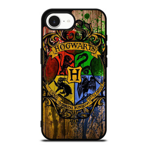 HOGWARTS HARRY POTTER LOGO WOOD iPhone 16e Case