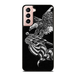 AMERICAN FLAG EAGLE SKETCH Samsung Galaxy S21 Case AMERICAN FLAG EAGLE SKETCH Samsung Galaxy S21 Case