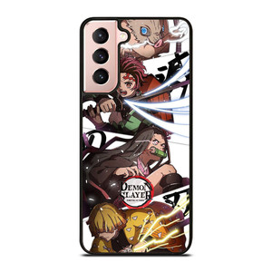 ANIME KIMETSU NO YAIBA NEZUKO SQUAD Samsung Galaxy S21 Case ANIME KIMETSU NO YAIBA NEZUKO SQUAD Samsung Galaxy S21 Case