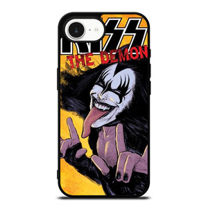 KISS BAND THE DEMON iPhone 16e Case