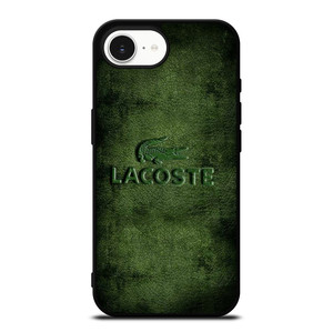 LACOSTE LOGO EMBOSSED LEATHER iPhone 16e Case