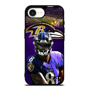 LAMAR JACKSON RAVENS BALTIMORE iPhone 16e Case LAMAR JACKSON RAVENS BALTIMORE iPhone 16e Case
