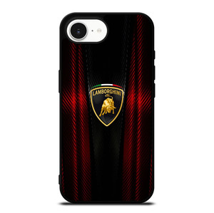 LAMBORGHINI RED CARBON iPhone 16e Case