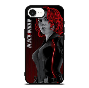 MARVEL BLACK WIDOW AVENGERS ART iPhone 16e Case