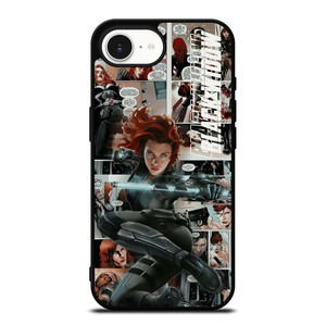 MARVEL BLACK WIDOW COMIC iPhone 16e Case