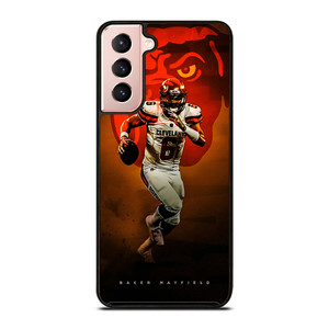 BAKER MAYFIELD CLEVELAND BROWNS Samsung Galaxy S21 Case BAKER MAYFIELD CLEVELAND BROWNS Samsung Galaxy S21 Case