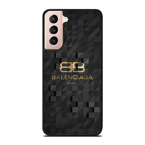 BALENCIAGA BLACK CUBE LOGO Samsung Galaxy S21 Case BALENCIAGA BLACK CUBE LOGO Samsung Galaxy S21 Case