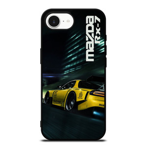 MAZDA RX7 SPEEDRACER YELLOW iPhone 16e Case