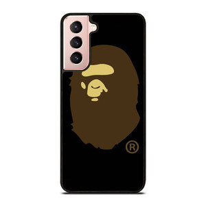 BAPE LOGO BROWN Samsung Galaxy S21 Case BAPE LOGO BROWN Samsung Galaxy S21 Case