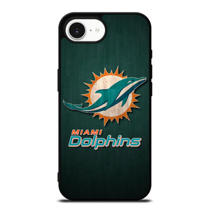 MIAMI DOLPHINS WOODEN LOGO iPhone 16e Case MIAMI DOLPHINS WOODEN LOGO iPhone 16e Case