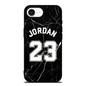 MICHAEL JORDAN 23 BLACK MARBLE iPhone 16e Case