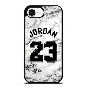 MICHAEL JORDAN 23 WHITE MARBLE iPhone 16e Case