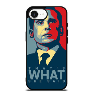 MICHAEL SCOTT ART iPhone 16e Case