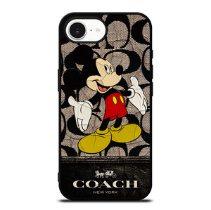 MICKEY MOUSE COACH NEW YORK iPhone 16e Case MICKEY MOUSE COACH NEW YORK iPhone 16e Case