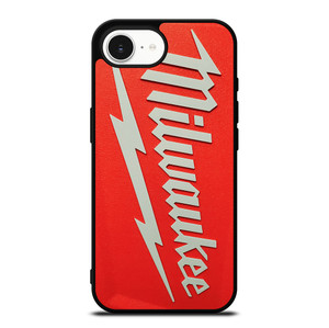 MILWAUKEE TOOL LOGO RED PLATE iPhone 16e Case MILWAUKEE TOOL LOGO RED PLATE iPhone 16e Case