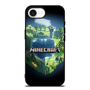 MINECRAFT GAME WORLD LOGO iPhone 16e Case