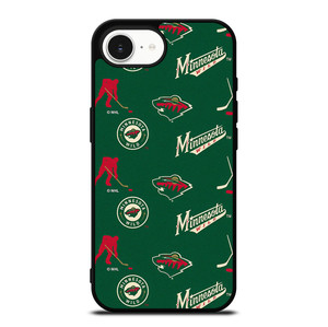 MINNESOTA WILD NHL PATTERN iPhone 16e Case MINNESOTA WILD NHL PATTERN iPhone 16e Case