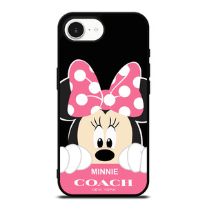 MINNIE MOUSE PINK COACH NEW YORK iPhone 16e Case MINNIE MOUSE PINK COACH NEW YORK iPhone 16e Case