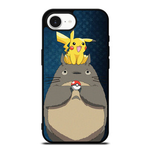 MY NEIGHBOR TOTORO X POKEMON PIKACHU iPhone 16e Case MY NEIGHBOR TOTORO X POKEMON PIKACHU iPhone 16e Case
