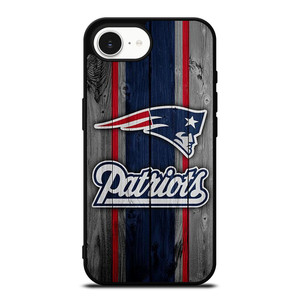 NEW ENGLAND PATRIOTS WOODEN LOGO iPhone 16e Case