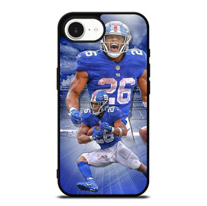 NEW YORK GIANTS SAQUON BARKLEY SCREAM iPhone 16e Case NEW YORK GIANTS SAQUON BARKLEY SCREAM iPhone 16e Case