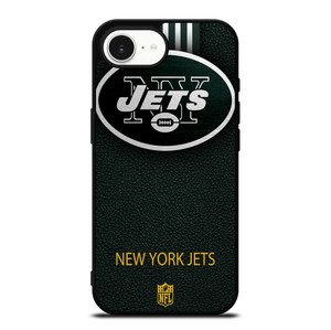 NEW YORK JETS LEATHER LOGO iPhone 16e Case