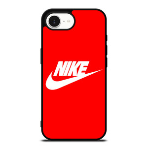 NIKE SWOOSH LOGO RED iPhone 16e Case NIKE SWOOSH LOGO RED iPhone 16e Case