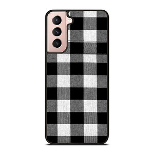 BLACK AND WHITE BUFFALO Samsung Galaxy S21 Case BLACK AND WHITE BUFFALO Samsung Galaxy S21 Case
