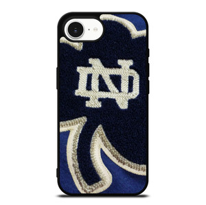 NOTRE DAME BLUE SHAMROCK LOGO iPhone 16e Case