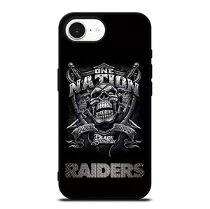 OAKLAND RAIDERS BLACK ONE NATION iPhone 16e Case