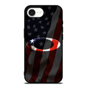 OAKLEY AMERICAN FLAG LOGO EMBOSS iPhone 16e Case OAKLEY AMERICAN FLAG LOGO EMBOSS iPhone 16e Case