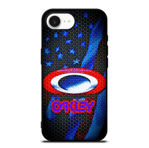 OAKLEY LOGO AMERICAN FLAG iPhone 16e Case OAKLEY LOGO AMERICAN FLAG iPhone 16e Case