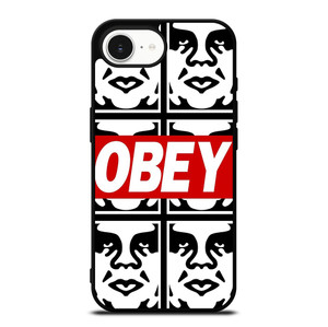 OBEY LOGO COLLAGE iPhone 16e Case OBEY LOGO COLLAGE iPhone 16e Case