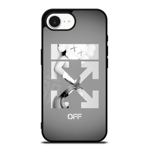 OFF WHITE KAWS iPhone 16e Case