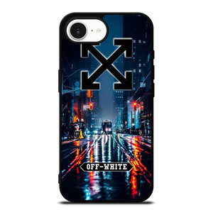 OFF WHITE NIGHT CITY iPhone 16e Case