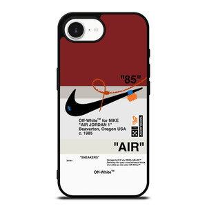 OFF WHITE NIKE AIR JORDAN iPhone 16e Case OFF WHITE NIKE AIR JORDAN iPhone 16e Case