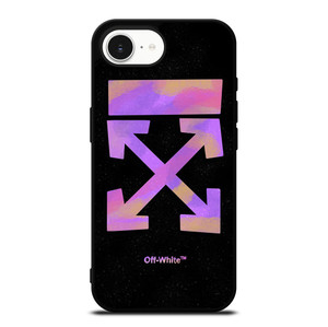 OFF WHITE PURPLE SPRAY iPhone 16e Case