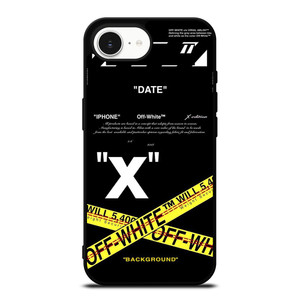 OFF WHITE X BACKGROUND iPhone 16e Case