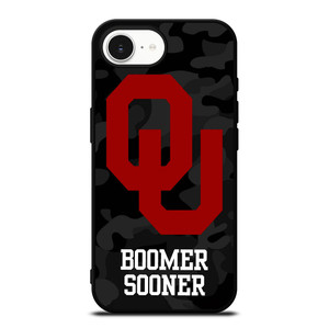 OKLAHOMA SOONERS CAMO LOGO iPhone 16e Case