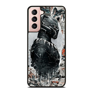 BLACKPANTHER COLLAGE COMIC Samsung Galaxy S21 Case BLACKPANTHER COLLAGE COMIC Samsung Galaxy S21 Case
