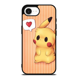 PIKACHU POKEMON LOVE SIGN iPhone 16e Case