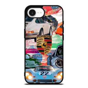PORSCHE COLLAGE POSTER iPhone 16e Case