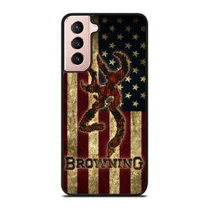 BROWNING USA FLAG Samsung Galaxy S21 Case BROWNING USA FLAG Samsung Galaxy S21 Case