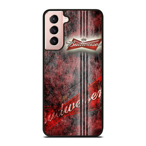 BUDWEISER BEER LOGO GRUNGE Samsung Galaxy S21 Case BUDWEISER BEER LOGO GRUNGE Samsung Galaxy S21 Case