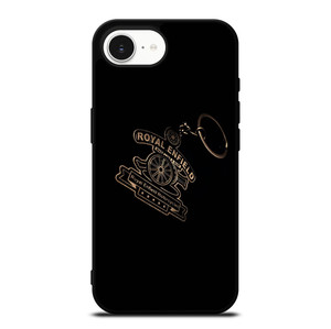 ROYAL ENFIELD KEY CHAN BLACK LOGO iPhone 16e Case ROYAL ENFIELD KEY CHAN BLACK LOGO iPhone 16e Case