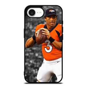 RUSSEL WILSON DENVER BRONCOS NFL iPhone 16e Case RUSSEL WILSON DENVER BRONCOS NFL iPhone 16e Case