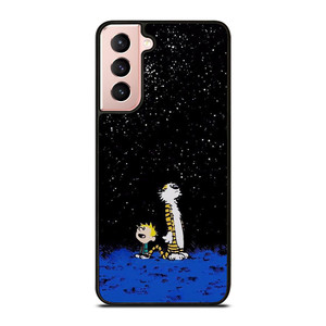 Calvin And Hobbes Looking Star Samsung Galaxy S21 Case Calvin And Hobbes Looking Star Samsung Galaxy S21 Case
